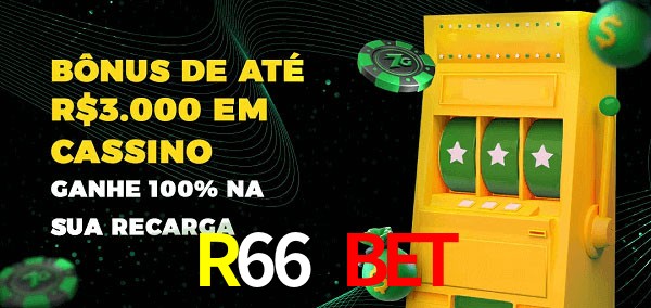 R66 Bet melhor bônus de depósito