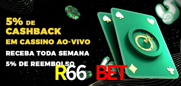 Promoções do cassino ao Vivo R66 Bet