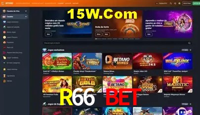Canal oficial no Telegram da R66 Bet